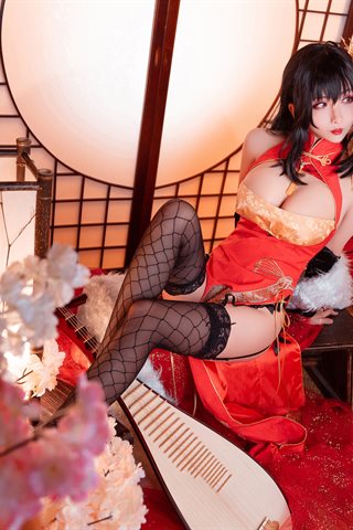 Rioko凉凉子-旗袍大凤 - 0007.jpg