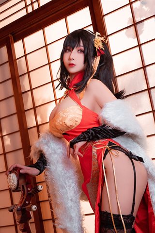 Rioko凉凉子-旗袍大凤 - 0008.jpg