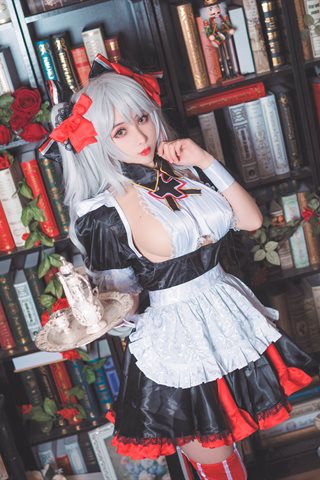 Rioko凉凉子-欧根女仆 - 0003.jpg