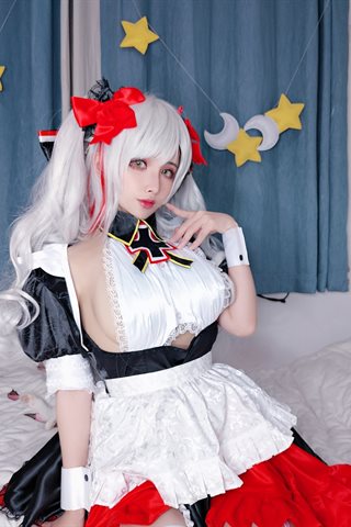 Rioko凉凉子-欧根女仆 - 0022.jpg