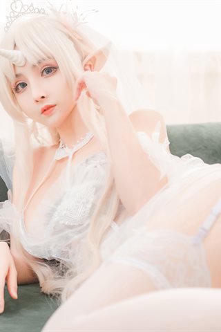 Rioko凉凉子-独角兽(情趣婚纱) - 0023.jpg