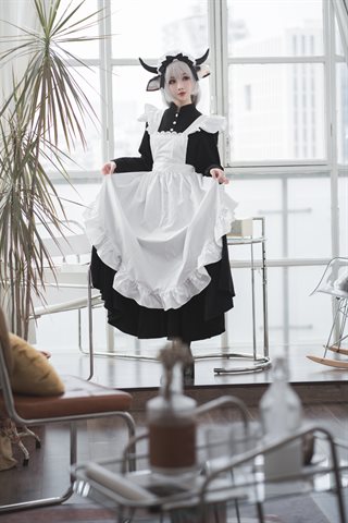 Rioko凉凉子-贴心的牛奶女仆 - 0010.jpg