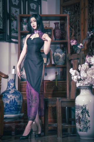 Shika小鹿鹿-万花旗袍 - 0006.jpg