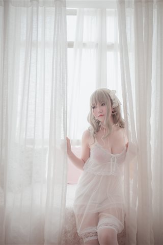 Yoko宅夏-白色丝质连衣裙 - 0011.jpg