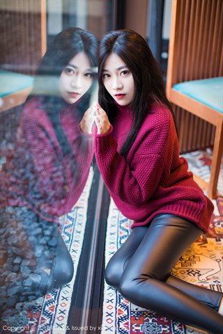 [IMiss爱蜜社] 2018.05.16 Vol.239 许诺Sabrina日本旅拍 ผ้าไหมสีดำ OL กางเกงหนังรัดรูป - 0047.jpg