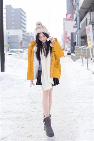 [IMiss爱蜜社] 2018.06.13 Vol.254 许诺Sabrina เล่นชุดกิโมโนท่ามกลางหิมะ - 0004.jpg