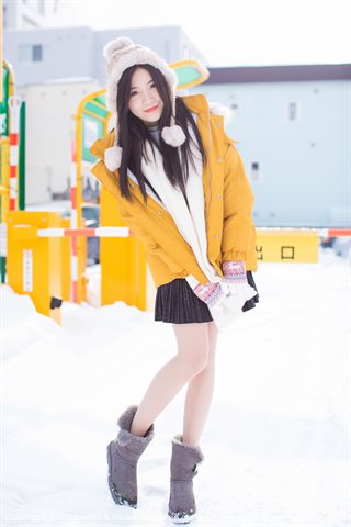 [IMiss爱蜜社] 2018.06.13 Vol.254 许诺Sabrina Bermain dalam kimono yang menawan di salju - 0025.jpg