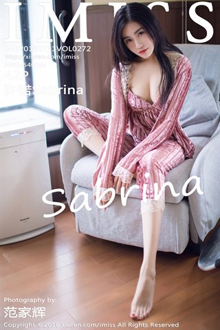 [IMiss爱蜜社] 2018.07.31 Vol.272 许诺Sabrina - cover.jpg