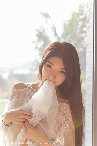 [IMiss爱蜜社] 2018.09.03 Vol.285 小热巴 Almost transparent apron temptation - 0024.jpg