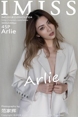 [IMiss爱蜜社] 2018.11.05 Vol.304 Arlie - cover.jpg