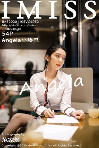 [IMISS爱蜜社] Vol.521 Angela小热巴