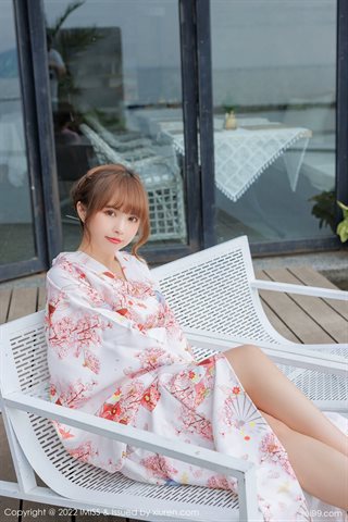 [IMISS爱蜜社] Vol.676 张思允Nice Kimono con ropa interior blanca de encaje - 0015.jpg