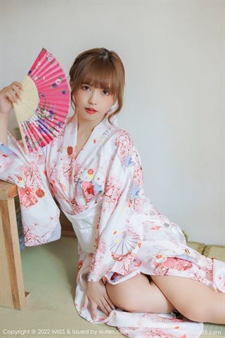 [IMISS爱蜜社] Vol.676 张思允Nice Kimono với đồ lót ren trắng - 0019.jpg