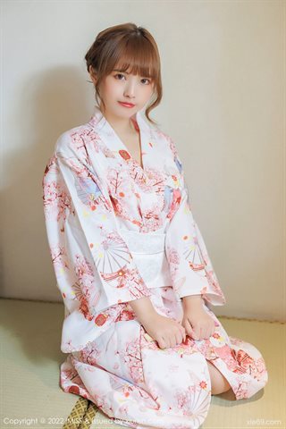 [IMISS爱蜜社] Vol.676 张思允Nice Kimono avec sous-vêtement blanc en dentelle - 0020.jpg
