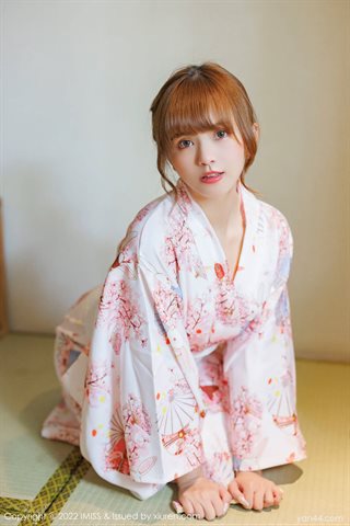 [IMISS爱蜜社] Vol.676 张思允Nice Kimono con ropa interior blanca de encaje - 0021.jpg