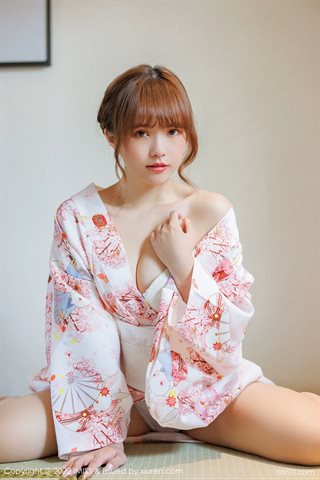 [IMISS爱蜜社] Vol.676 张思允Nice Kimono với đồ lót ren trắng - 0030.jpg
