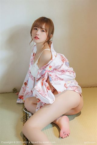 [IMISS爱蜜社] Vol.676 张思允Nice Kimono avec sous-vêtement blanc en dentelle - 0039.jpg