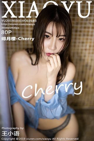 [XIAOYU语画界] 2019.10.31 VOL.183 绯月樱-Cherry - cover.jpg