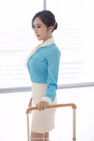 [XIAOYU语画界] Vol.710 Wang Xinyao yanni, профессиональная одежда, белая короткая юбка, белое нижнее белье с чулками основного цвета - 0003.jpg