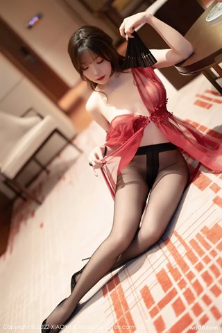 [XIAOYU语画界] Vol.728 Chi Chi Booty Hotel Scene Red Dress - 0009.jpg