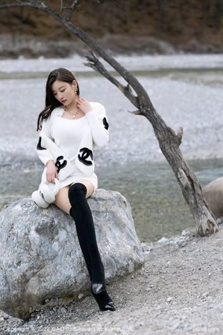 [XIAOYU语画界] Vol.758 Yang Chenchen Yome backless rabbit outfit with white socks - 0054.jpg