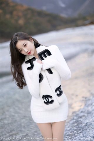 [XIAOYU语画界] Vol.758 Yang Chenchen Yome backless rabbit outfit with white socks - 0093.jpg