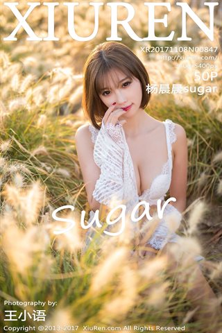 [XiuRen秀人網] No.0847 楊晨晨sugar - cover.jpg