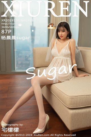 [XiuRen秀人網] 2019.12.02 No.1819 楊晨晨sugar - cover.jpg
