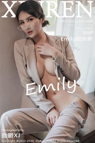 [XiuRen秀人網]No.2098 Emily顧奈奈 - cover.jpg