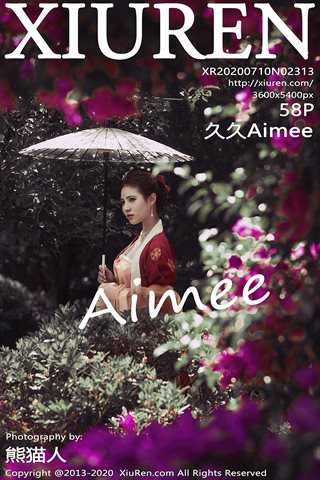 [XiuRen秀人網]No.2313 久久Aimee - cover.jpg