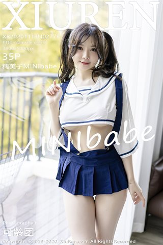 [XiuRen秀人网]No.2778 糯美子MINIbabe - cover.jpg