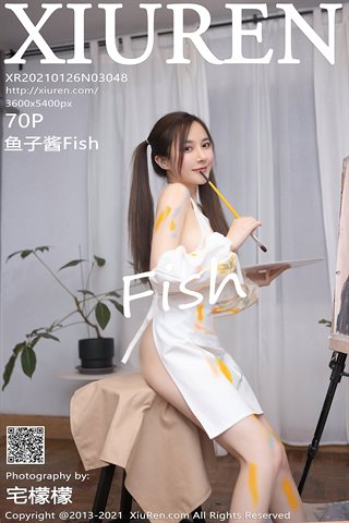 [XiuRen] No.3048 Model lembut kaviar Ikan tetangga tema studio adik laki-laki setengah telanjang foto godaan tubuh sempurna