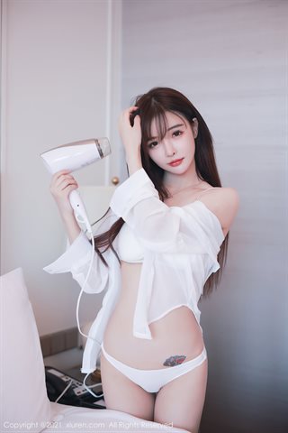 [XiuRen] No.3064 優しいモデルの南中姉妹の白くて動くシャツと白い下着は完璧な姿を見せ、魅惑的で魅力的な写真 - 0027.jpg