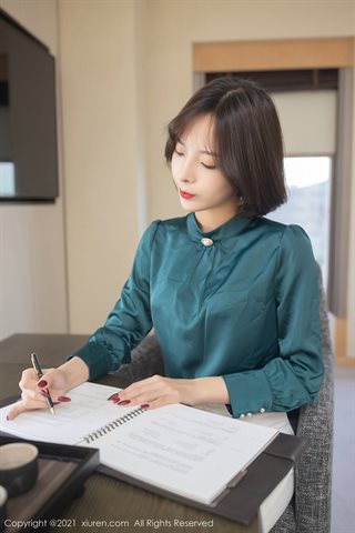 [XiuRen] No.3108 युवा मॉडल चेन Xiaomiao व्यापार वार्ता विषय निजी कमरे के बिस्तर काले पेंटीहोज प्रलोभन फोटो के साथ सेक्सी अंडरवियर - 0012.jpg