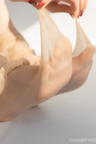 [XiuRen] No.3241 Modèle d'appel d'offres Tang Anqi vendeur thème magasin à moitié nu sexy rouge sous-vêtements viande soie - 0078.jpg