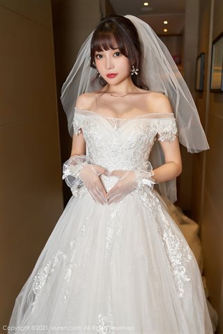 [XiuRen] No.3248 देवी झिझी लूट सुंदर शादी की थीम निजी कमरा पतली सरासर धुंध शो गर्म शरीर प्रलोभन फोटो - 0019.jpg