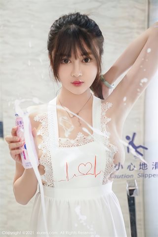 [XiuRen] No.3302 Tierna modelo Meng Naiko blanco lencería erótica tema vacío privado expuesto cuerpo caliente extrema tentación - 0029.jpg