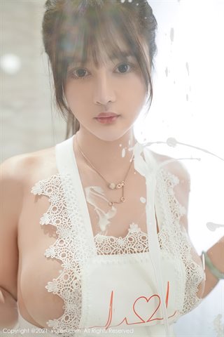 [XiuRen] No.3302 Model lembut Meng Naiko putih erotis lingerie tema vakum pribadi terkena panas tubuh ekstrim godaan foto - 0034.jpg