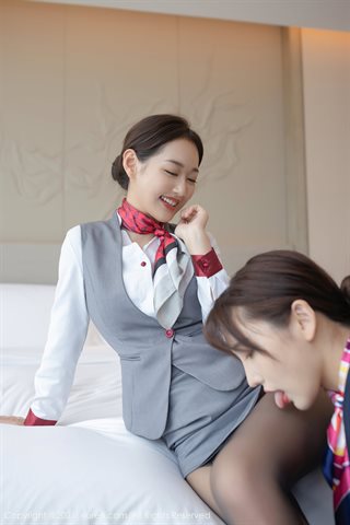 [XiuRen] No.3371 Concurso modelo Lu Xuanxuan & Tang Anqi Aeromoça Bestie Plot Theme Sexy Irmã Flor Perfeita Tentação Foto - 0022.jpg