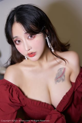 [XiuRen] No.3476 นางแบบประกวดราคา Lin Zixin Freya wish travel photo deep V tube top skirt with open black pantyhose temptation pho - 0022.jpg
