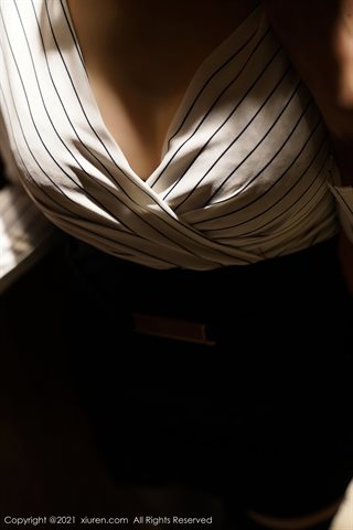 [XiuRen] No.3486 Model lembut Lanxia Akasha Beijing perjalanan syuting film pertemuan tema plot pakaian seksi setengah godaan foto - 0005.jpg