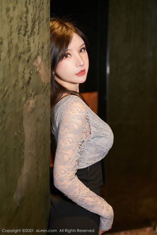 [XiuRen] No.3490 Goddess Zhou Yuxi Sandy Hangzhou Wish Travel Shooting Sexy Lingerie with Lace Suspenders Temptation Photo - 0008.jpg