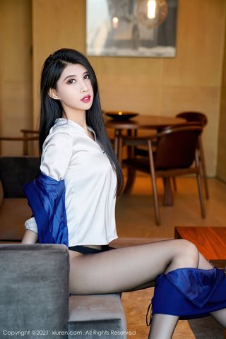 [XiuRen] No.3546 부드러운 모델 Ge Zheng 베이징 여행 사진 직장 유니폼 거리 사진 테마 섹시한 속옷 쇼 키 큰 그림 유혹 사진 - 0030.jpg