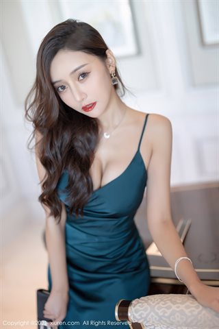 [XiuRen] No.3986 Goddess Wang Xinyao yanni Shenzhen Brigade takes off the elegant hanging skirt and reveals the lace sexy lingerie - 0013.jpg