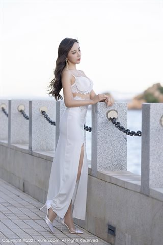 [XiuRen] No.4004 Богиня Ван Синьяо Янни Шэньчжэнь, фото из путешествий, легкий и очаровательный тюль, перспектива, шоу, горячее, - 0002.jpg