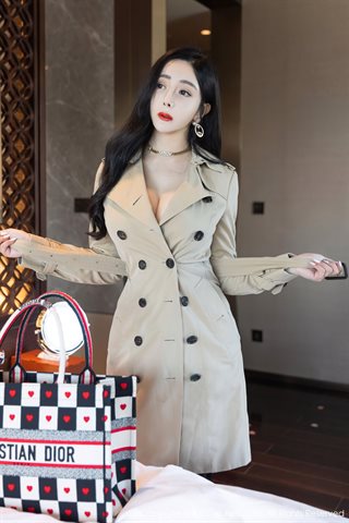 [XiuRen] No.4020 Secretaria de la modelo Yun Er, tema de la trama, baño, ropa interior sexy con estampado de leopardo, muestra la - 0004.jpg