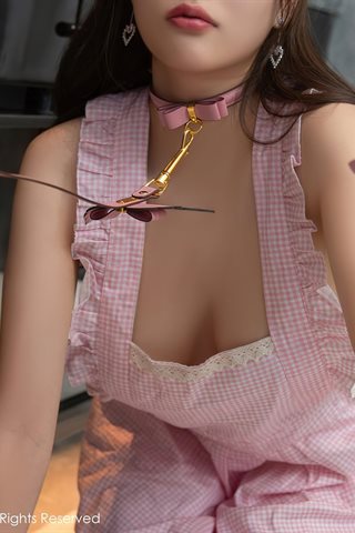 [XiuRen] No.4028 Dea Yang Chenchen Yome privato gatto ragazza cameriera vestito calze di pizzo mostrano una foto di tentazione del - 0051.jpg