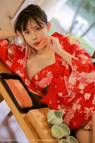 [XiuRen] No.4063 Model Han Xilei gorgeous and colorful kimono sexy body feast show hot body sultry temptation photo - 0009.jpg