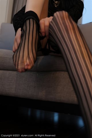 [XiuRen] No.4076 Người mẫu mới vào nghề Summer baby private house váy đen quyến rũ với dây treo lụa đen quyến rũ ảnh cám dỗ - 0064.jpg