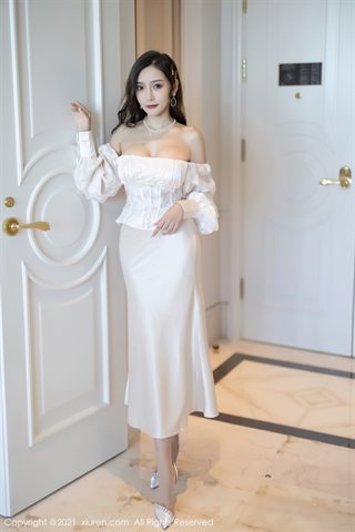 [XiuRen] No.4136 Nữ thần Wang Xinyao yanni Lữ đoàn Thâm Quyến Chụp nhiều kiểu váy Hiển thị thân hình hoàn hảo quyến rũ quyến rũ - 0001.jpg